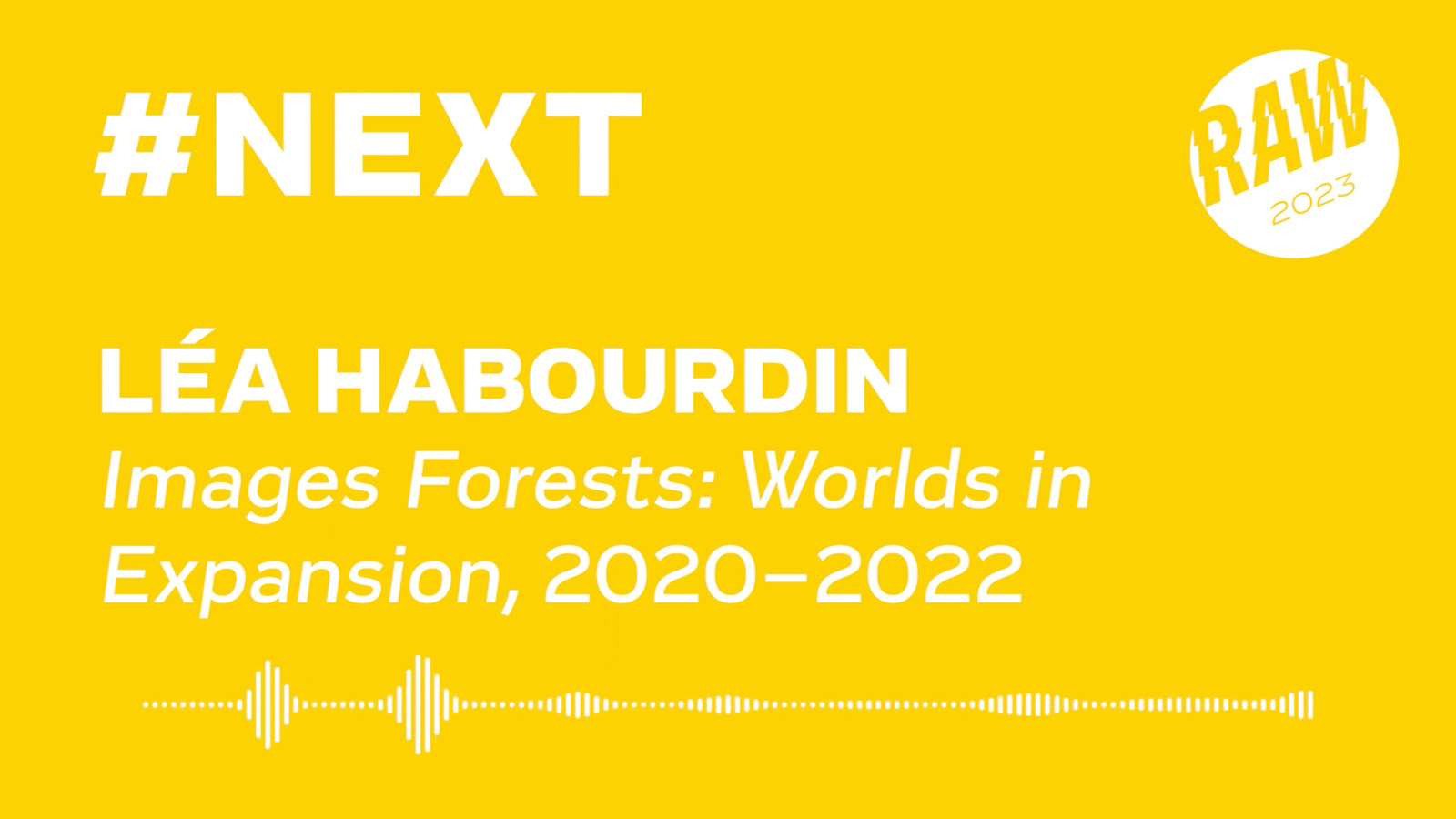 Cover der Audioguides von Alexander Hagmann für die RAW Photo Triennale Worpswede