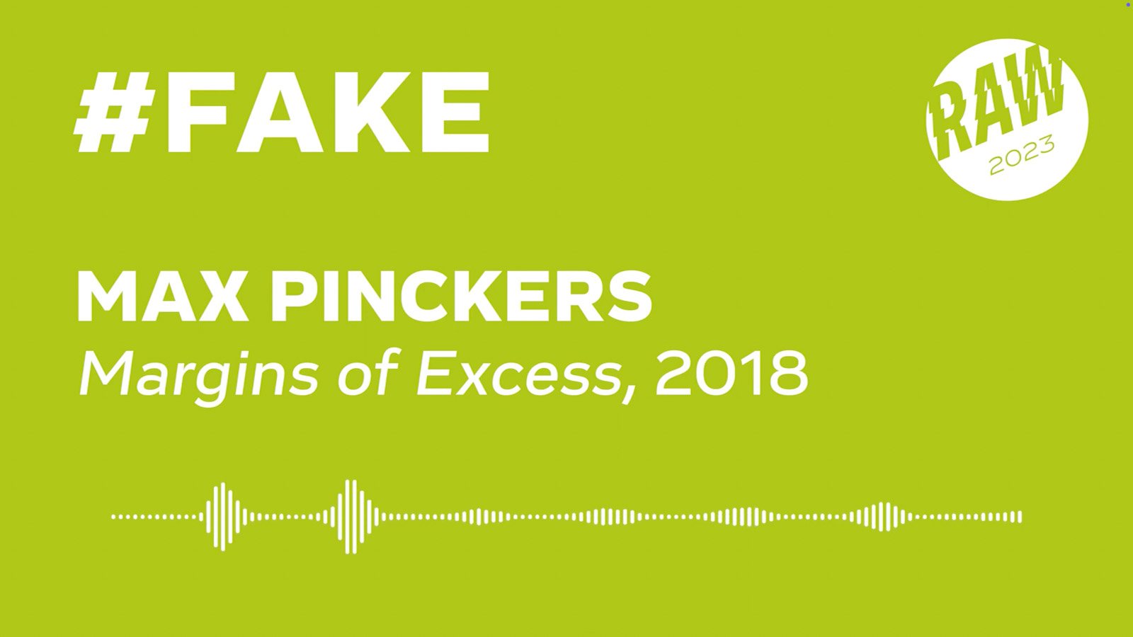 Cover der Audioguides von Alexander Hagmann für die RAW Photo Triennale Worpswede