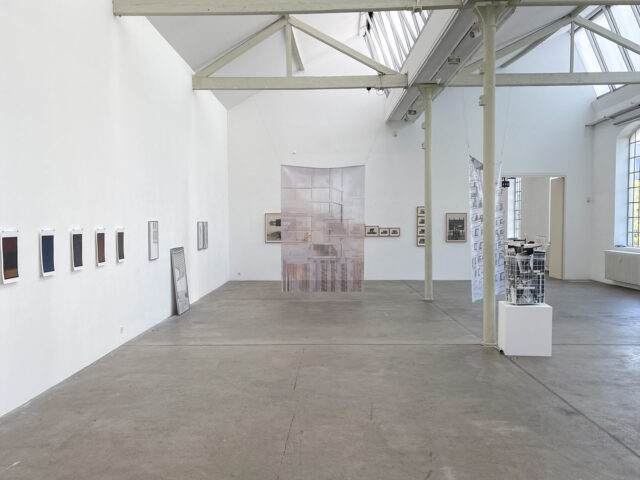 Ausstellungsansicht in der Michael Horbach Stiftung während der Internationalen Photoszene Köln. Ausstellung: Photography in Progress